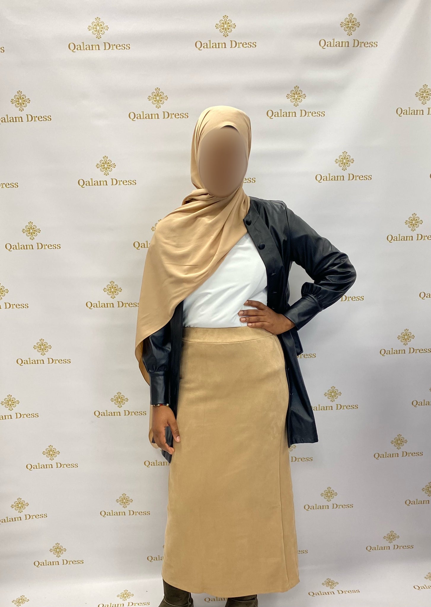 Jupe Lina - Jupe Droite - Qalam Dress – Qalam Dress - Tendance Hijab