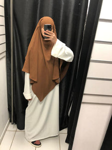 Khimar long jazz jilbeb jilbab vêtement femme musulmane hijeb hijab qalam dress mastour robe abaya tunique palazzo 