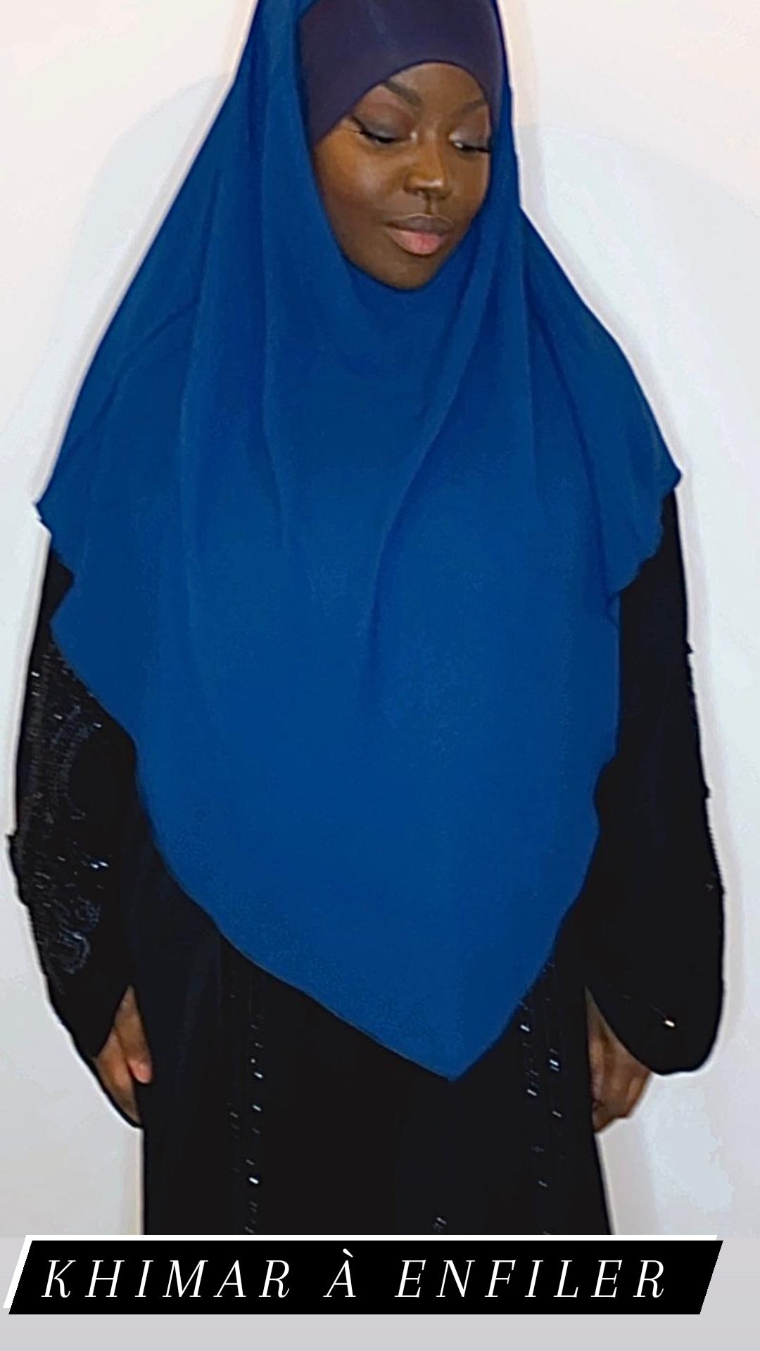Khimar Court SUMAYA Jilbeb khimar Qalam Dress Boutique Qalam Dress Tendance Hijab