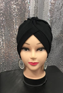 turban noir hijab tunique jilbeb mode modeste fashion  Qalam Dress Boutique 