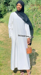 abaya alyah evasee poches incluses manches type kimono coloris mode modest fashion hijab 