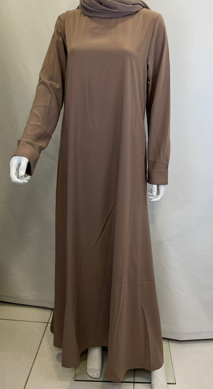 New Abaya évasée Linah (2251) - Tendance Hijab