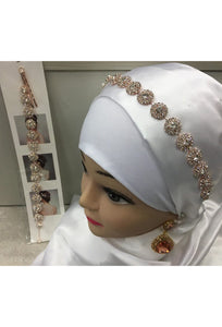 bijoux de front aye rose gold abaya hijab tunique jilbeb mode modeste fashion boutique musulmane