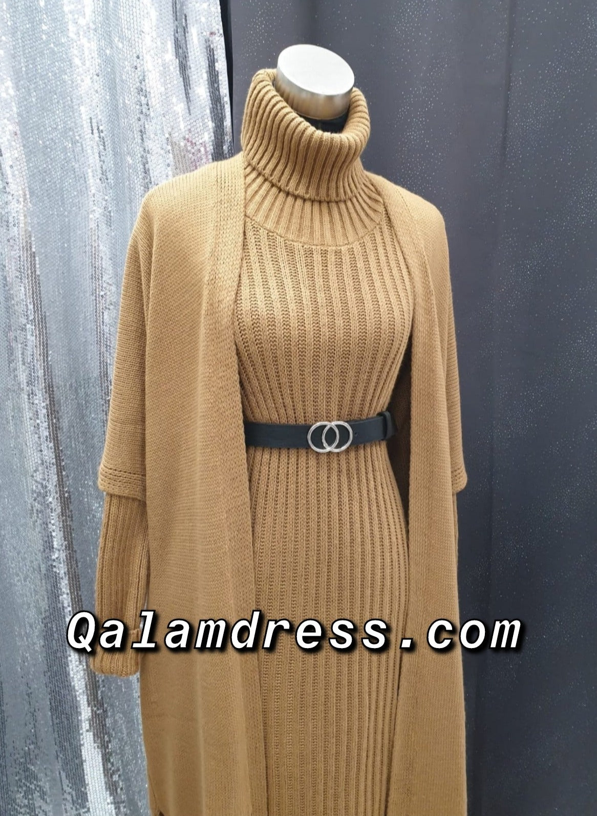 ceinture tynda elegante avec anneau boucles bijou accessoires mode modeste boutique qalam dress 