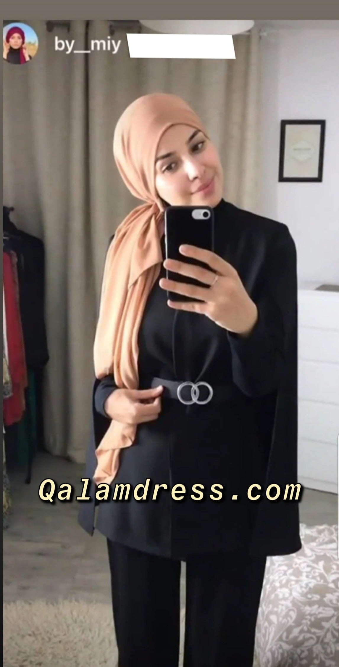 ceinture tynda elegante avec anneau boucles bijou accessoires mode modeste boutique femmes musulmanes 