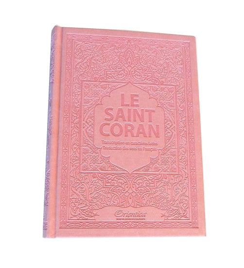 CORAN COULEUR SIMPLE- ARABE FRANÇAIS + phonétique