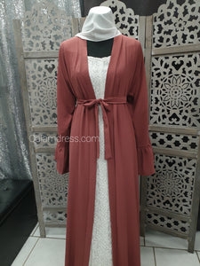 kimono hijab hijeb robe ensemble hijab à enfiler hijab une pièce tunique jilbeb mode modeste fashion qalam dress boutique musulmane abaya pas cher