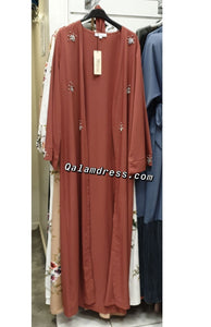kimono strassé hijab mode modeste fashion qalam dress boutique musulmane abaya pas cher