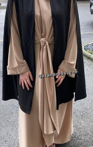 Abaya hijab grande de taille mode modeste fashion qalam dress boutique musulmane abaya pas cher